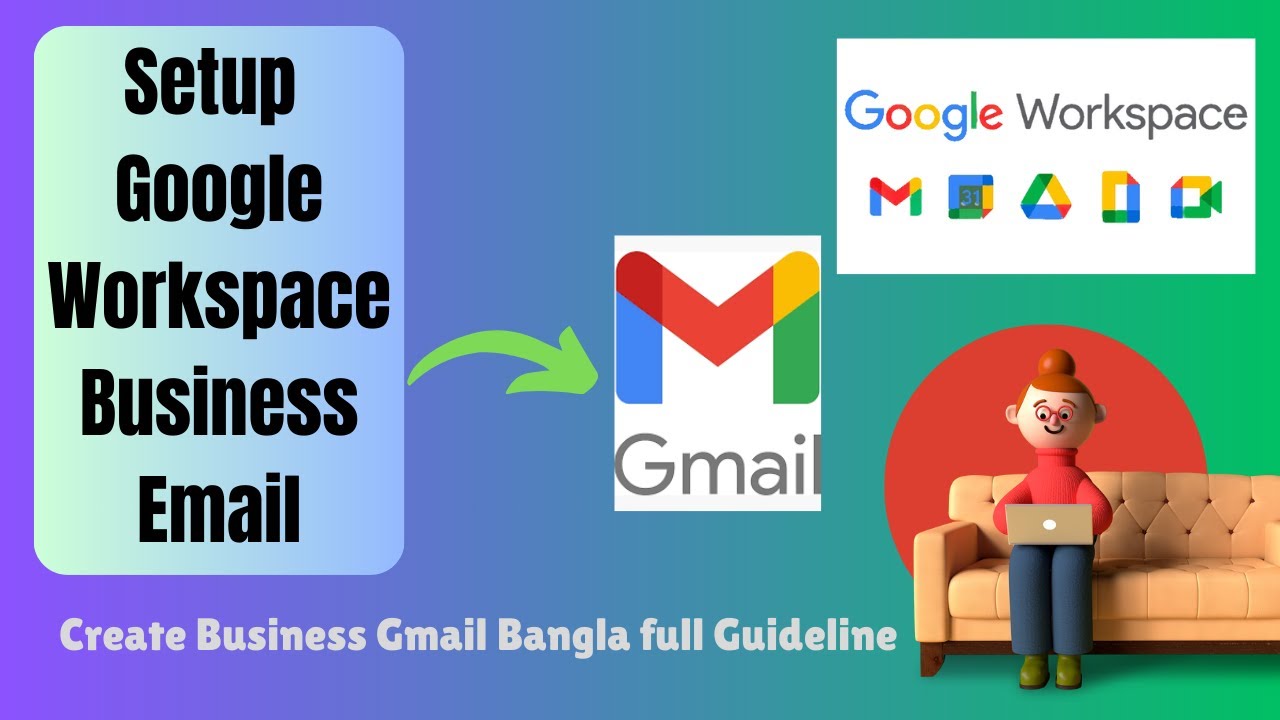 How to Create Google Workspace Business Gmail Account | G Suite Setup ...