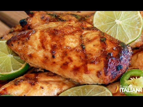 Best Ever Grilled Margarita Chicken