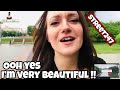 do you think you're beautiful? Insane reactions by Russians