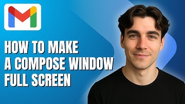 How to Make a Gmail Compose Window Full Screen (Tutorial 2025)