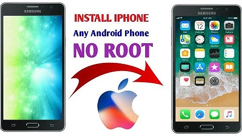 [NO ROOT]Full install iPhone/ios 12 on any android phone