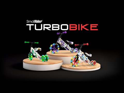 Беговел для малышей со светящимися колесами Small Rider Turbo Bike