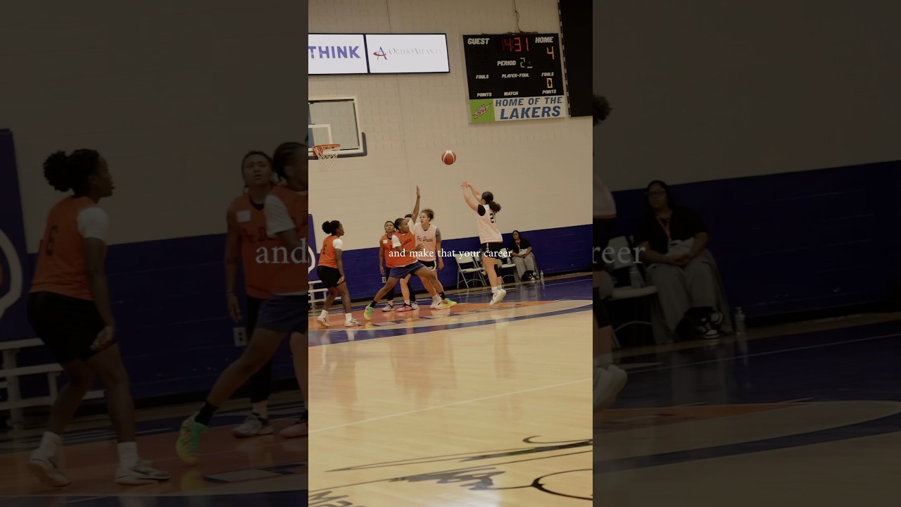 Next chapter… PRO HOOPS ⏳🏀💕 #wbb #womeninsports