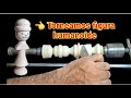 Como tornear en madera figura humana