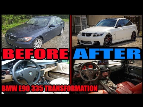 BUILDING AN E90 BMW 335 IN 20 MINUTES !!!
