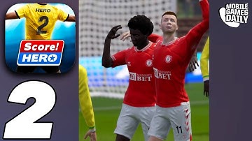 SCORE HERO 2 Gameplay Walkthrough Part 2 - Season 2 Levels 21-40 (iOS, Android)