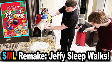 SML Remake: Jeffy Sleepwalks!!! *BTS*