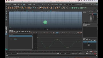3D Basics in Maya - Animating a Bouncing Ball 2 Ways