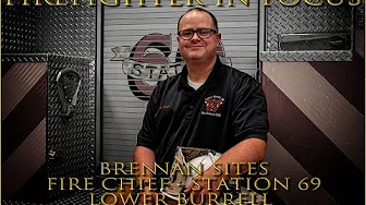 FIREFIGHTER IN FOCUS - BRENNAN SITES - CHIEF LOWER BURRELL STATION 69, WESTMORELAND COUNTY, PA..