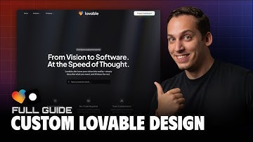 Een landingspagina-ontwerp opnieuw opbouwen in Lovable: Figma & 21st.dev