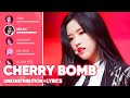 LOONA - Cherry Bomb (Line Distribution + Lyrics Color Coded) PATREON REQUESTED