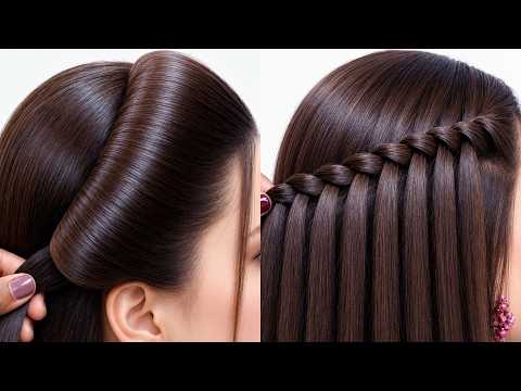 Cute Beautiful Hairstyle - Different Hairstyle For Girls | Hair Tutorial | Hair Style Girls
