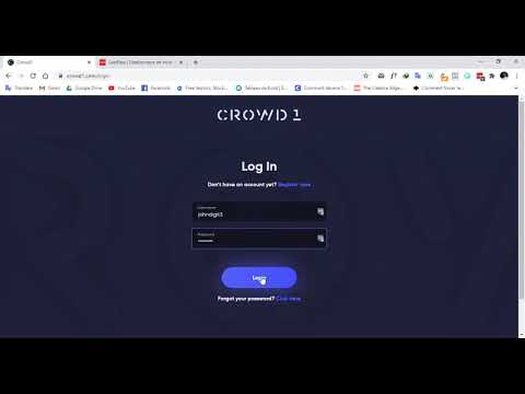 #CROWD1 : COMMENT SE CONNECTER EN UN CLICK