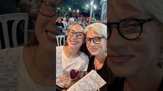 Бинго в Кипрской деревне 💯😇🥳 и мы тоже приехали поиграть 💃💯🥰. Пожелайте нам удачи 💐💯 #shorts