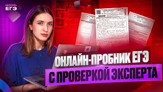 ЭКСПЕРТ ЕГЭ ПРОВЕРИТ ТВОЮ РАБОТУ / ОНЛАЙН-ПРОБНИК 2024 ПО РУССКОМУ ЯЗЫКУ