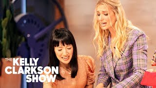 Beth Behrs Fangirls Over Marie Kondo And Seth Meyers Reacts