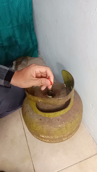 Cara Atasi Tabung Gas Berbunyi #tabunggas #lpg