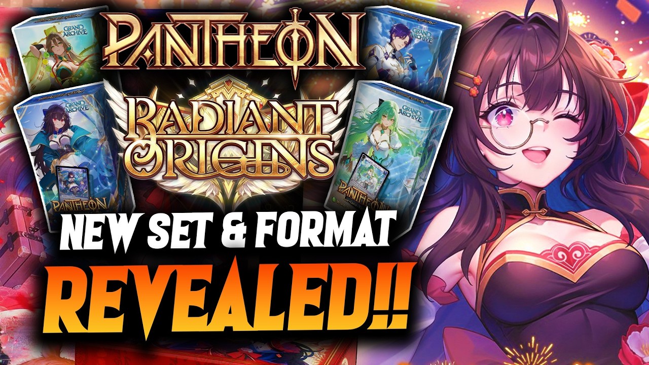Grand Archive TCG BOMBSHELL NEWS! Pantheon format & Radiant