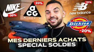 Mes DERNIERS ACHATS Vêtements & Sneakers ! (Spécial Soldes)