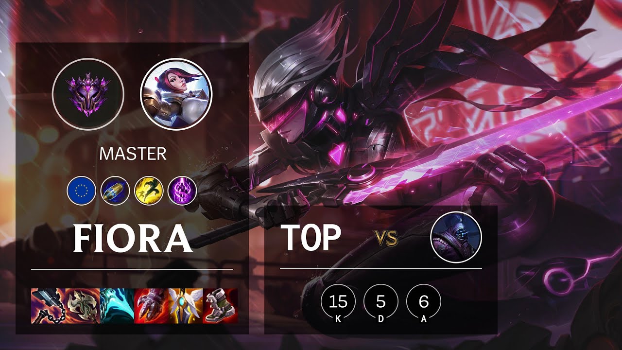Fiora Top vs Jax - EUW Master Patch 11.23
