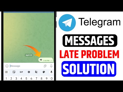 Telegram late message problem solve || Telegram par message late kyu aata hai 2024