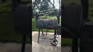 Old school offset smoker ready for some TLC and reconditioning.