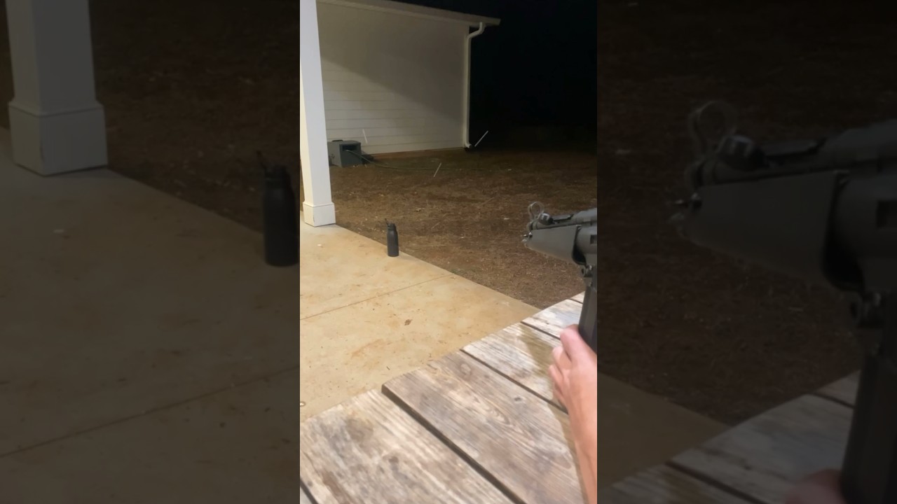 Airsoft Gun Vs Water Bottle #airsoft #viral #airsoftnation #shortsvideo #toyguns #shorts #fyp