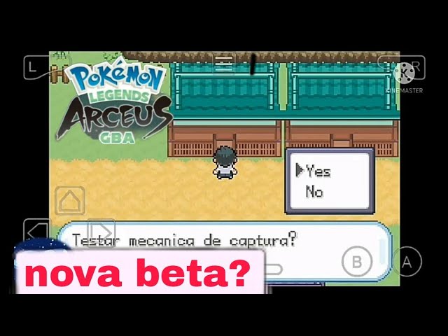 NOVOOO POKEMON LEGENDS ARCEUS PARA GBA KKKKKK 