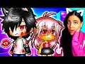  vampire boyfriend  gacha life mini movie love story reaction