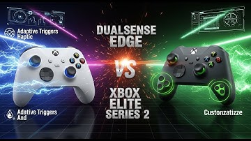 DualSense Edge vs Xbox Elite Series 2: Pro Controllers