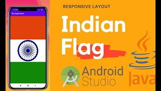 Indian flag android studio - Android Studio Tutorial screenshot 2