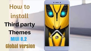 How to install third party custom themes on any Xiaomi MIUI Phones | No root. screenshot 5