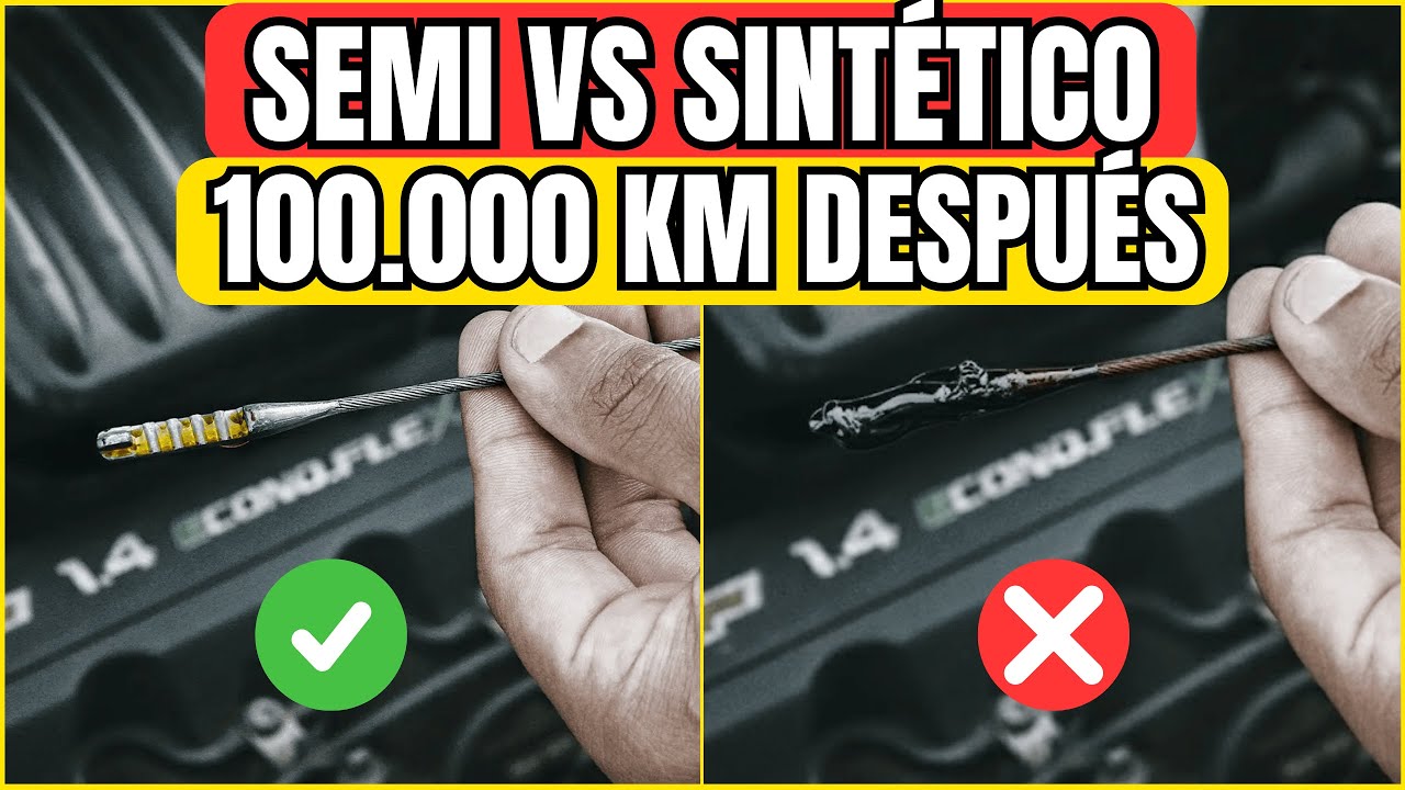100.000 KM REALES: SINTÉTICO vs SEMI-SINTÉTICO - 75 MOTORES REVELAN la VERDAD BRUTAL