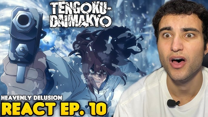 ESSE ANIME ME DEIXA LOUCO! React Tengoku Daimakyou EP. 7 (Heavenly Delusion)  