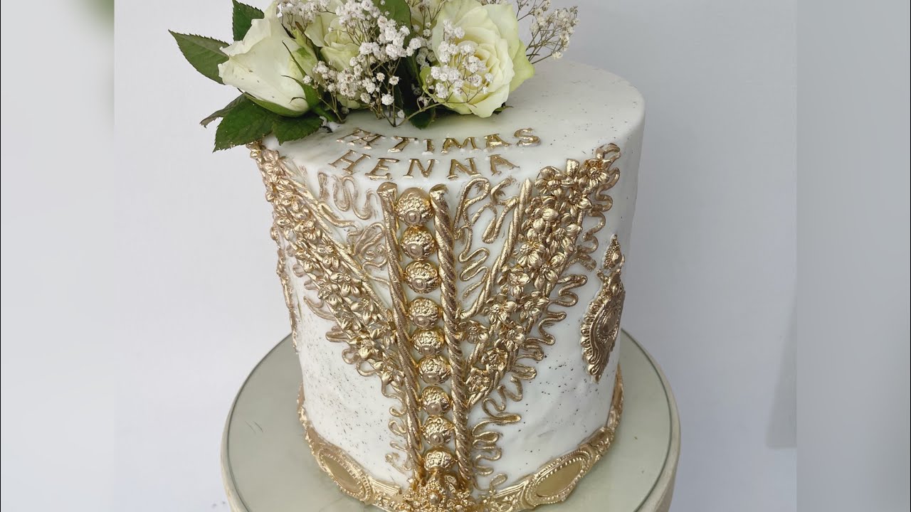 Henna cake /  كعكة الحناء / torta de henna