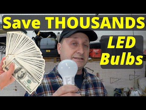 Video: Cât de mult poți economisi cu luminile LED?