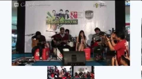 Hangout On Air with Ashilla Zee LAST CHILD live from Ganaskustik  4 dec. 2012