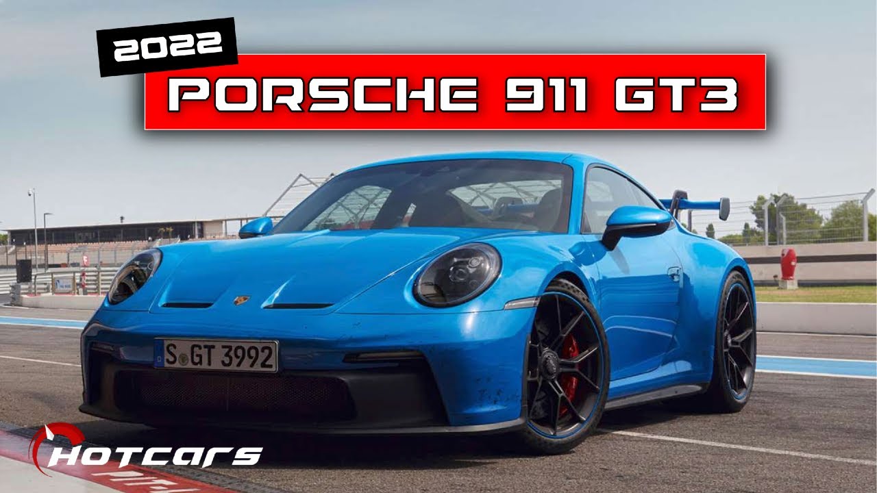 2022 Porsche 911 GT3 Revealed With Racing Roots And A Six-Speed