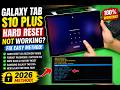 Samsung Galaxy Tab S10 Plus Hard Reset Not Working? FIX EASY METHOD - galaxy tab s10 plus hard reset