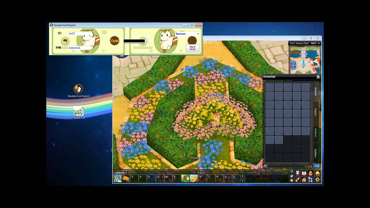 Nostale Gold Exploit