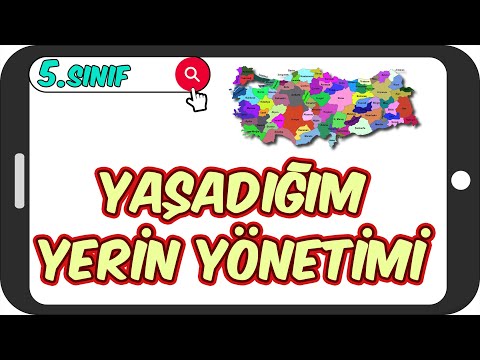 Yaşadığım Yerin Yönetimi 📕 5.Sınıf Sosyal #2023