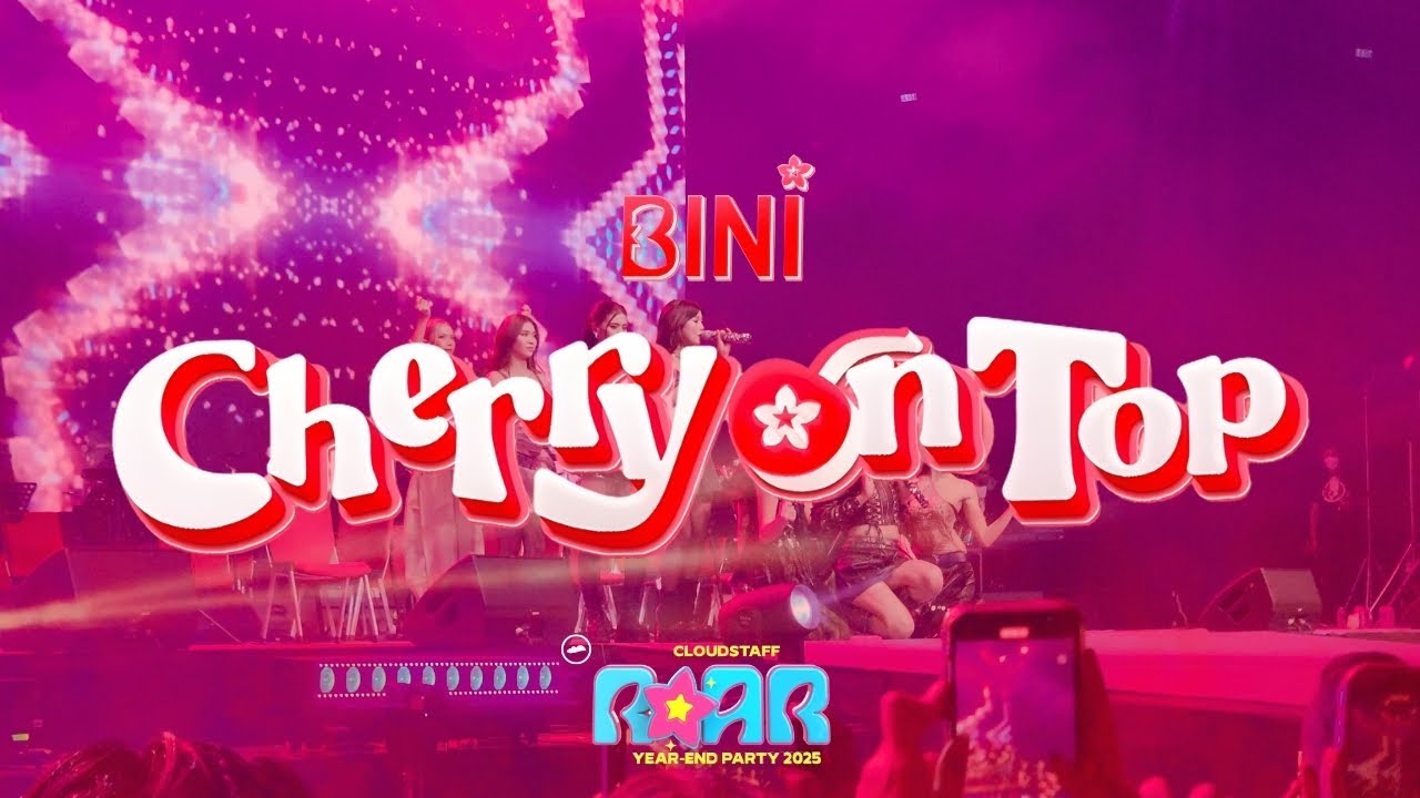 Cherry On Top - BINI | Cloudstaff Roar Year-End Party 2025 at Philippine Arena LIVE (VIP View)