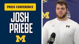 Josh Priebe On Differences Between Northwestern And Michigan, Why He Chose U-M | Wolverines Football