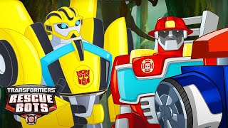 Meet Bumblebee ⚠ | Transformers: Rescue Bots | Kids Cartoon | Transformers Kids