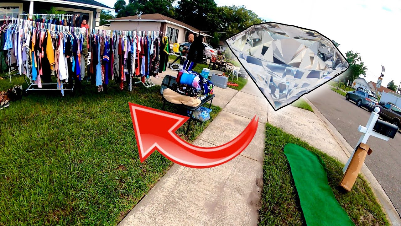 Hidden GEM Found at a Garage Sale! - YouTube