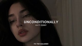 katy perry - unconditionally (slowed + reverb) lyrics Resimi