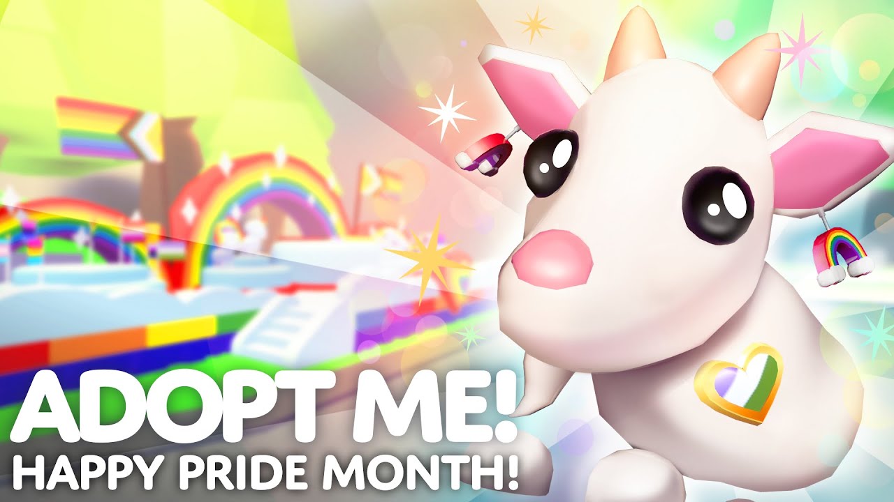 Roblox: Adopt Me! Pride Month Update! New Goat Pet & Rainbow Wear! 