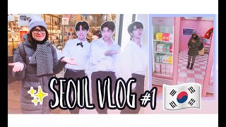 SEOUL VLOG #1  | Южная Корея | Сеул | Мёндон | Line Friends | Дворец Кёнбоккун