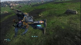 Nice game physics when you lose balance on downhill in Death Stranding [Death Stranding]