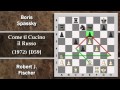 Partite Commentate di Scacchi 60 - Fischer vs Spassky - Come ti Cucino il Russo - 1972 [D59] WCM-G6